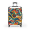 Retro Waves Vibrant Suitcase Pattern | Bags | Accessories, Bags, Travel, Travel Accessories | Prints with Passion