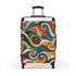 Retro Waves Vibrant Suitcase Pattern | Bags | Accessories, Bags, Travel, Travel Accessories | Prints with Passion