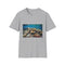 Symphony of Colors Beneath the Waves T-shirt in Charcoal, Size Small