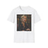 Charcoal T-shirt featuring vibrant J.K. Rowling portrait in soft cotton