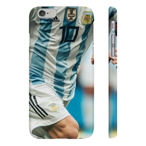 Messi Maestro Glossy Soccer Player Smartphone Case Slim iPhone/Samsung