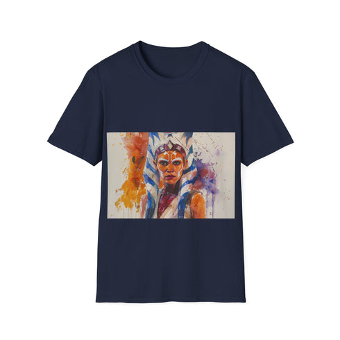 Ahsoka Tano Galactic Guardian Tee in Charcoal for Men.