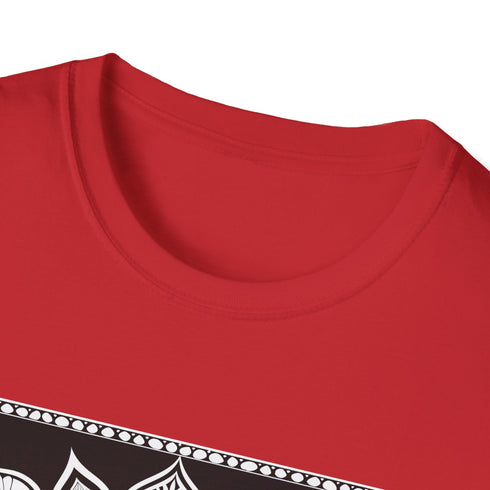 Serene Mandala T-Shirt Charcoal S Unisex Regular fit DTG Men/Women.