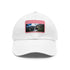 Angel Falls Adventure Cap in White with Light Brown Patch