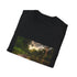 Charcoal cotton T-shirt featuring nature symphony Amazon rainforest graphic