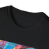 Navy Concrete Canvas urban street art T-shirt men's regular fit casual.