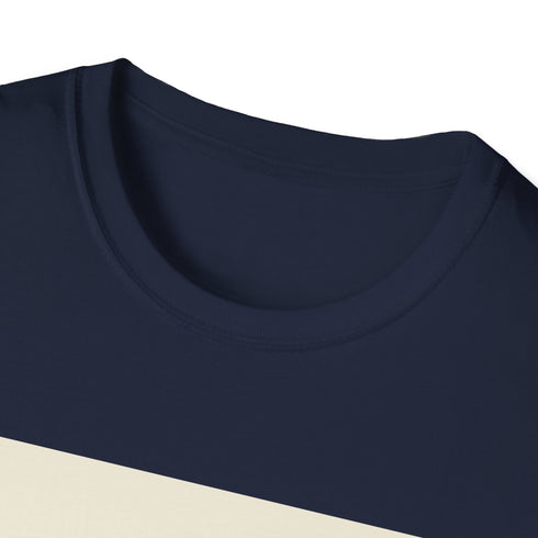Minimalist Sunrise Mountain Range Charcoal T-Shirt for Men and Women