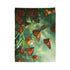 Bioengineered Butterfly Forest Plush Fleece Throw Blanket