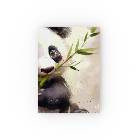 Adorable Bamboo Bites & Big Dreams Panda Journal - High-Quality & Stylish, Perfect Gift for All Seasons - Shop Now!