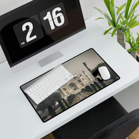 Taj Mahal Sunrise Reflection XXL Extended Desk Mat - View 7 | Prints With Passion