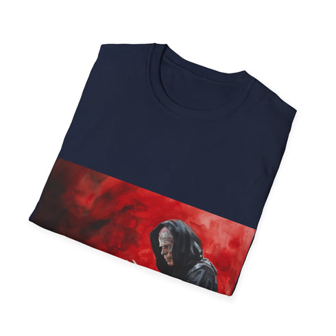 Dark Side Emperor T-Shirt: Charcoal Cotton Crew Neck Regular Fit.