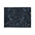 Celestial Constellation Stars Night Sky Plush Fleece Throw Blanket - View 3 | Prints With Passion