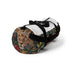 Stylish small cheetah print duffel bag, perfect for travel or daily use.