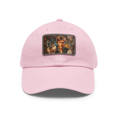 Galactic Scoundrel Cap Han Solo Edition in White with Light Brown patch