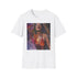 Queen Bey watercolor tee in charcoal, cotton, crew neck, DTG print.