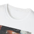 Charcoal cotton T-shirt with watercolor Cristiano Ronaldo design and crew neck