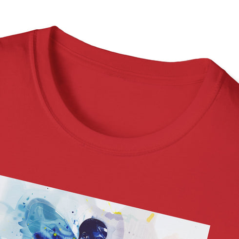 Charcoal cotton Draymond Green t-shirt with bold competitor graphic