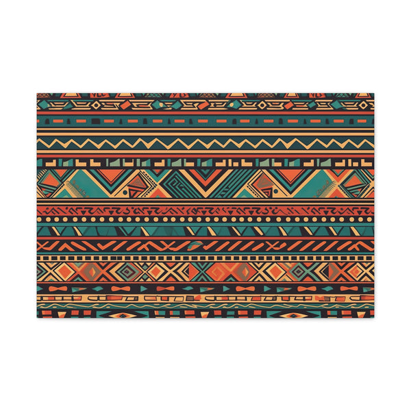 Aztec Pattern Canvas Art | Canvas | Art & Wall Decor, Canvas, Fall Picks, Hanging Hardware, Home & Living, Indoor, Top Spring Products, Valentines Day promotion | Prints with Passion