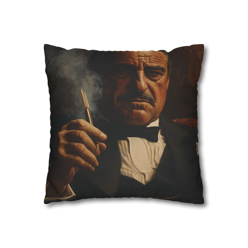 Marlon Brnado Don Double-Sided Square Cushion Cover