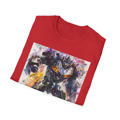 Charcoal Megatron Transformers T-Shirt for Men and Women, Cotton Regular Fit