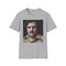 Vibrant charcoal crew neck cotton T-shirt with Notorious Kingpin design.