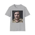 Vibrant charcoal crew neck cotton T-shirt with Notorious Kingpin design.