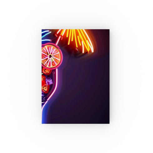 Neon Cocktail Journal for Tropical Vibes and Creative Inspiration - Perfect Gift!