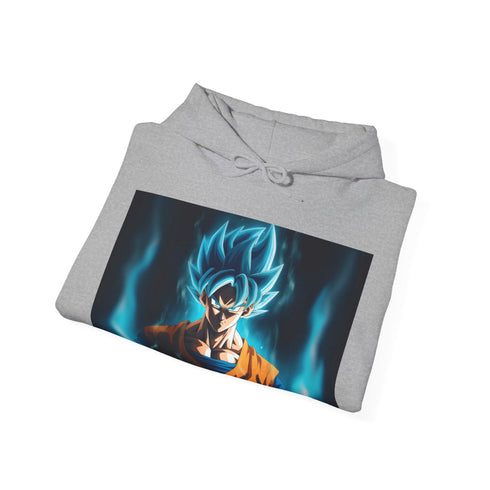Ultra Instinct Mastery Hoodie in Navy, Regular Fit Unisex Men/Women's Clothing.