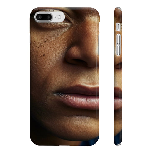 Mbappé France Phone Case: Glossy iPhone 7/8 Slim, Accessories, Matte.