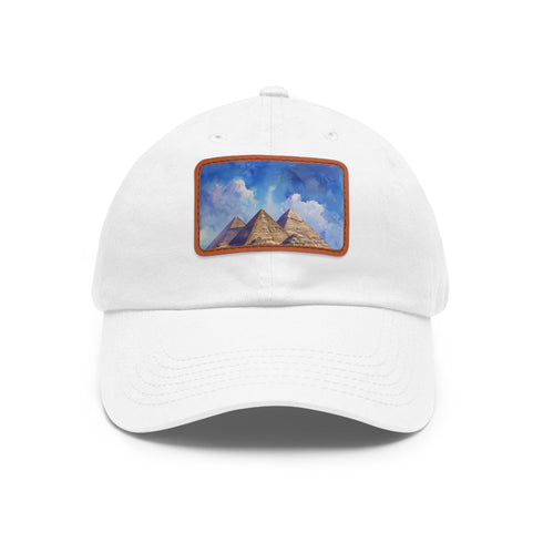 Pyramid Dreams: Egyptian Pyramids Watercolor Baseball Cap