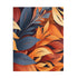 Colorful autumn foliage and wildflower puzzle, perfect for fall lovers.