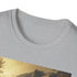 Prehistoric Dominion T-Rex Charcoal Cotton Crew Neck Summer T-Shirt.