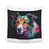 Collie Charm Tapestry: Elegant and Loyalty-Inspired Dog Wall Art - Perfect Gift for Canine Lovers - High-Quality Material - Available in Various Sizes