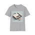 Retro gaming console and pixel art charcoal t-shirt for gamers