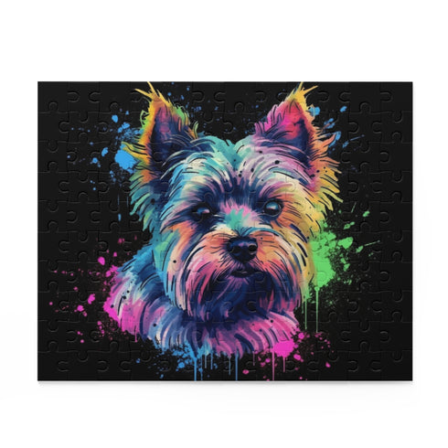 Adorable Yorkshire Terrier Jigsaw Puzzle, 10" x 8", Dog-themed 120-piece challenge