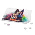 Adorable German Shepherd jigsaw puzzle with vibrant colors and intricate details.
