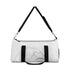 Face Art Duffel Bag Minimalist Line Art Lightweight Travel Bag USA Made