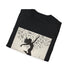 Symphony of Motion dancer silhouette t-shirt in charcoal, size S.