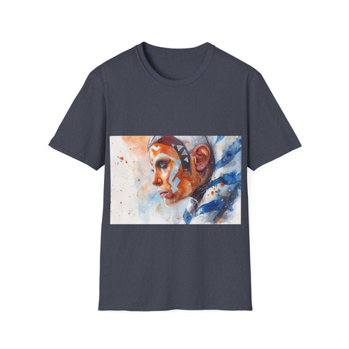 Legendary Ahsoka Tano Tee in Charcoal, Crew Neck Cotton T-shirt.