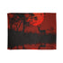 Deer design cozy nature-themed blanket for peaceful sleep and rest