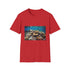 Symphony of Colors Beneath the Waves Charcoal S T-shirt.