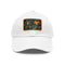 Isomorphic AllStar Baseball Cap in White with Light Brown Patch