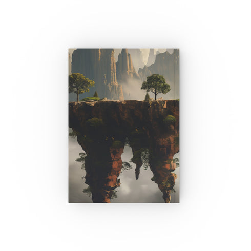 Surreal Landscape Journal: Explore Imaginative Worlds with Floating Islands and Otherworldly Scenery - Perfect Gift