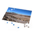 Desert Oasis jigsaw puzzle with vibrant colors capturing Chilean landscape beauty.