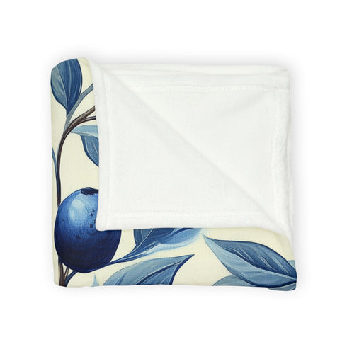 William Morris Willow Bough Botanical Plush Fleece Throw Blanket - View 5 | Prints With Passion