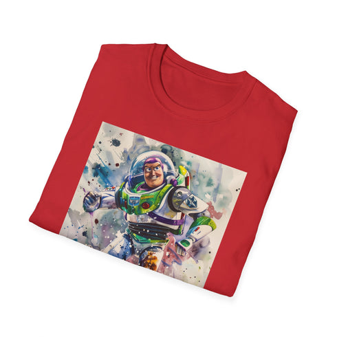 Charcoal Buzz Lightyear T-shirt with crew neck comfortable cotton regular fit