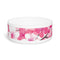 Pink and White Ceramic Cherry Blossom Pet Bowl Fur Love Bugs