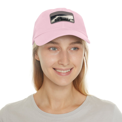 Bugatti Speedster Cap White Light Brown patch Rectangle Unisex Cotton Vegan