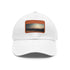 Desert Dreamer Full Moon Baseball Cap in White with Light Brown Patch
