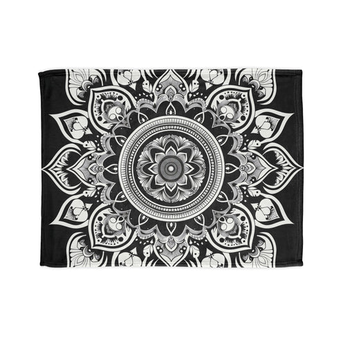 Mandala Tranquility Blanket: Intricate design for ultimate relaxation and harmony.